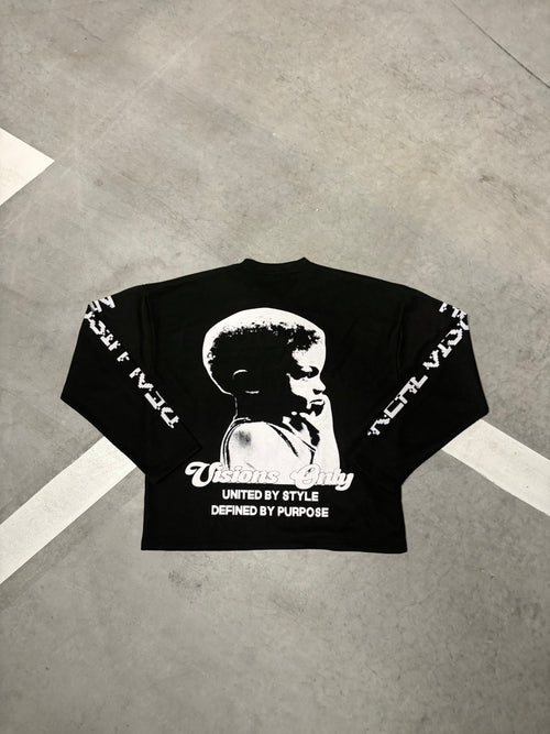 Visions only longsleeve black